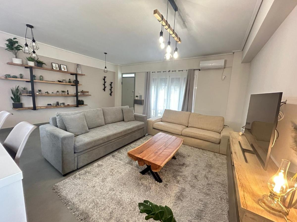 New Minimal Apartment,10' From Athens Airport Spáta エクステリア 写真