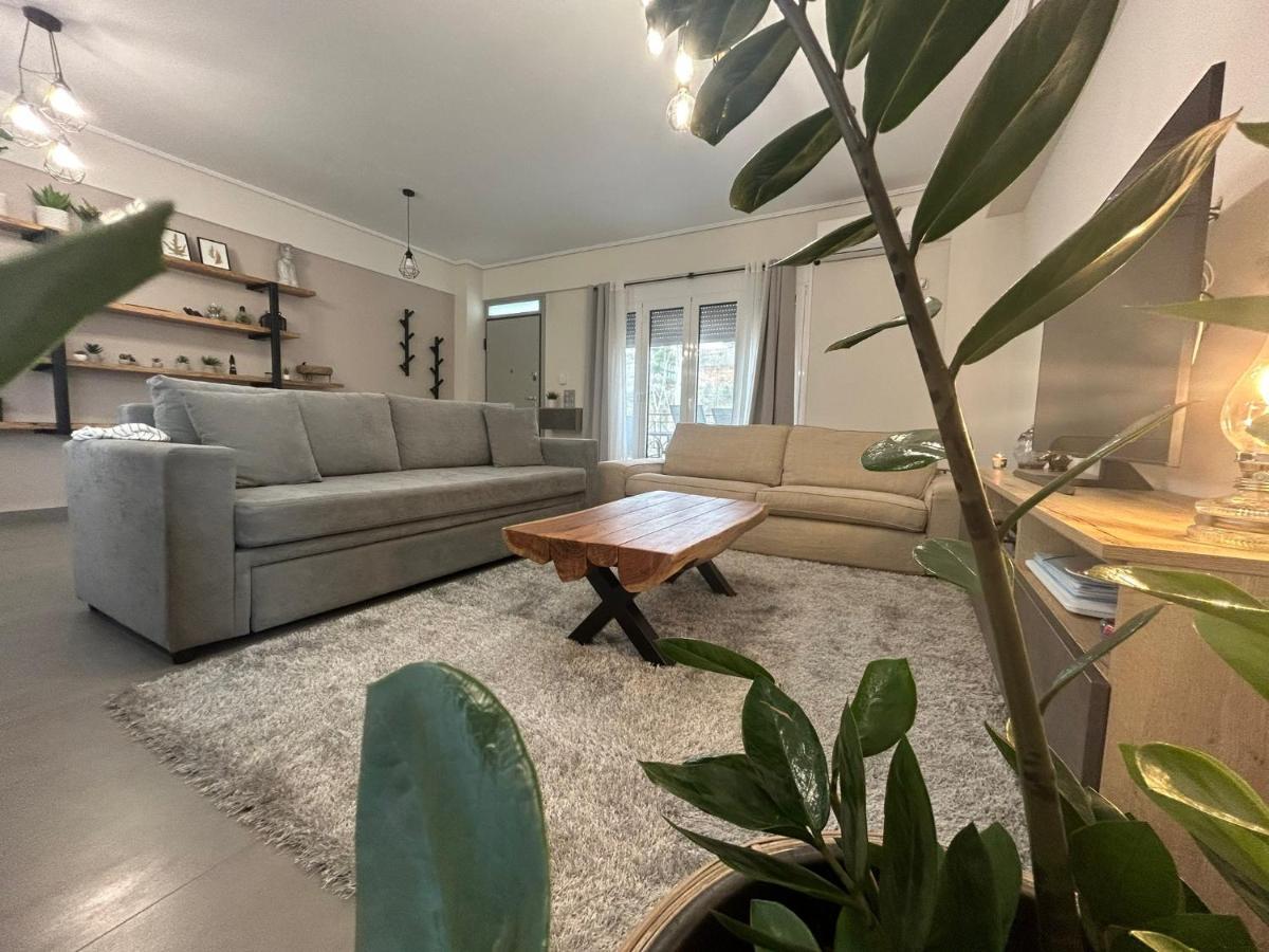 New Minimal Apartment,10' From Athens Airport Spáta エクステリア 写真