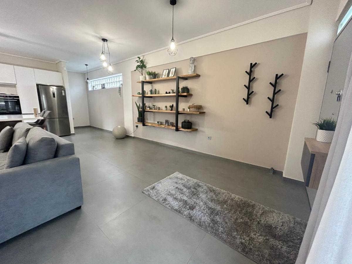 New Minimal Apartment,10' From Athens Airport Spáta エクステリア 写真